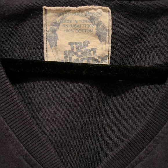 Cropped zip up hoodie with drawstring (vintage) - Picture 3 of 3